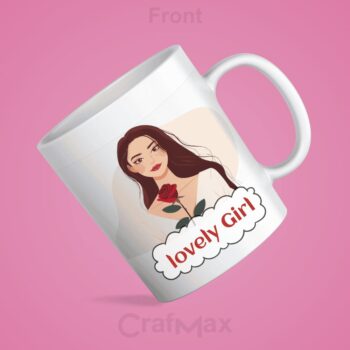Mug for Girls – Personalized with Name & Design – CrafMax
