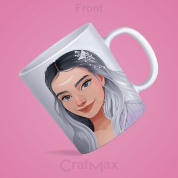 Mug for Girls – Personalized with Name & Design – CrafMax
