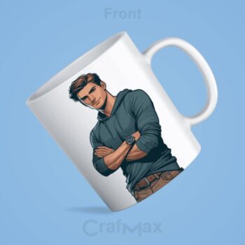 Mug for Boys – Personalize with Name, Photo & Design – CrafMax