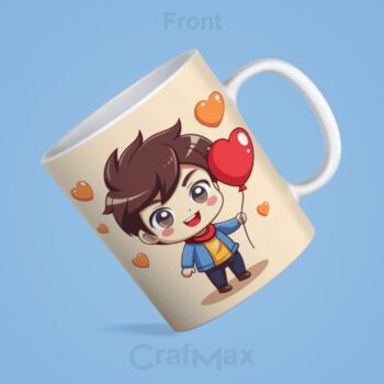 Mug for Boys – Personalize with Name, Photo & Design – CrafMax