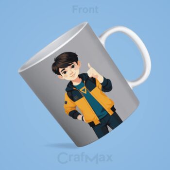 Mug for Boys – Personalize with Name, Photo & Design – CrafMax