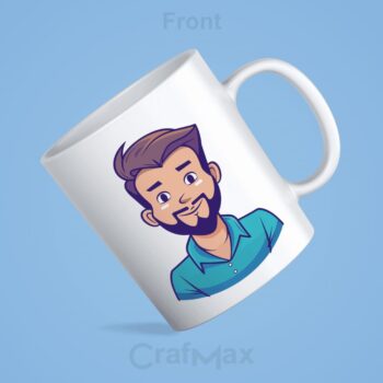 Mug for Boys – Personalize with Name, Photo & Design – CrafMax