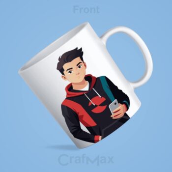 Mug for Boys – Personalize with Name, Photo & Design – CrafMax