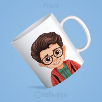 Mug for Boys – Personalize with Name, Photo & Design – CrafMax