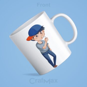 Mug for Boys – Personalize with Name, Photo & Design – CrafMax