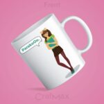 Mug for Girls – Personalized with Name & Design – CrafMax