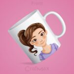 Mug for Girls – Personalized with Name & Design – CrafMax