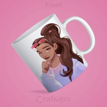 Mug for Girls – Personalized with Name & Design – CrafMax