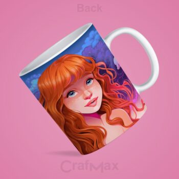 Mug for Girls – Personalized with Name & Design – CrafMax