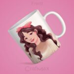 Mug for Girls – Personalized with Name & Design – CrafMax