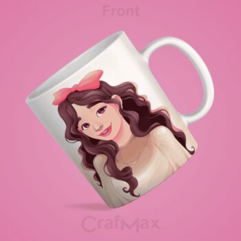 Mug for Girls – Personalized with Name & Design – CrafMax