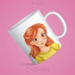 Mug for Girls – Personalized with Name & Design – CrafMax