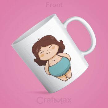 Mug for Girls – Personalized with Name & Design – CrafMax