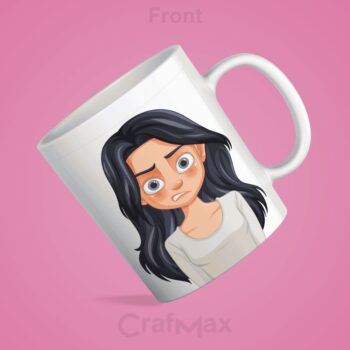 Mug for Girls – Personalized with Name & Design – CrafMax