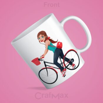 Mug for Girls – Personalized with Name & Design – CrafMax