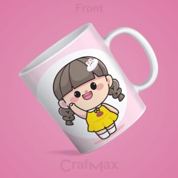 Mug for Girls – Personalized with Name & Design – CrafMax