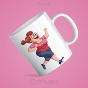 Mug for Girls – Personalized with Name & Design – CrafMax